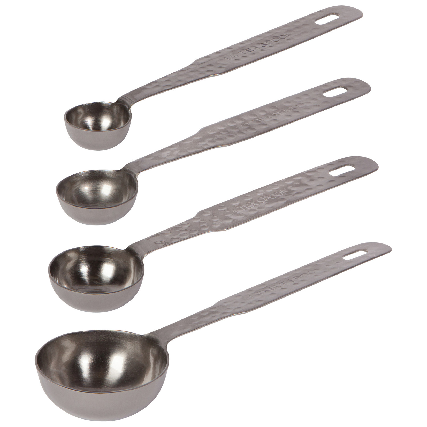 Danica Heirloom Hammered Measuring Spoon Set
