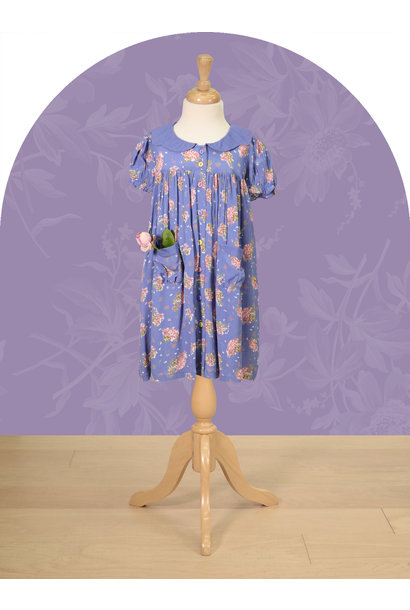 Swing Dress in Hydrangea