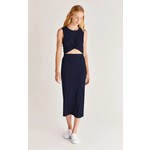 Z Supply Fallen Rib Midi Skirt