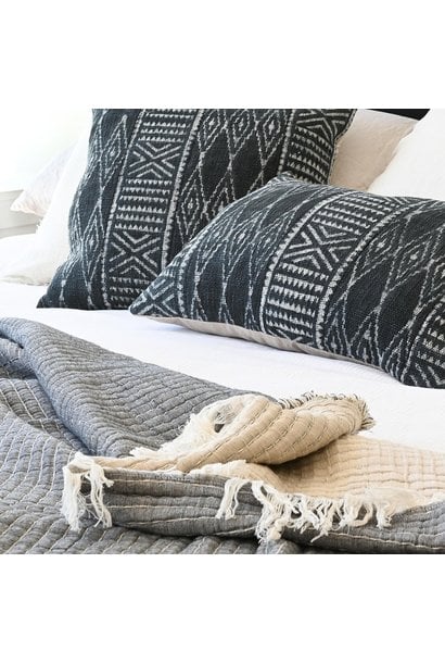 Indaba - Frayed Edge Pillow - Castles & Cottages