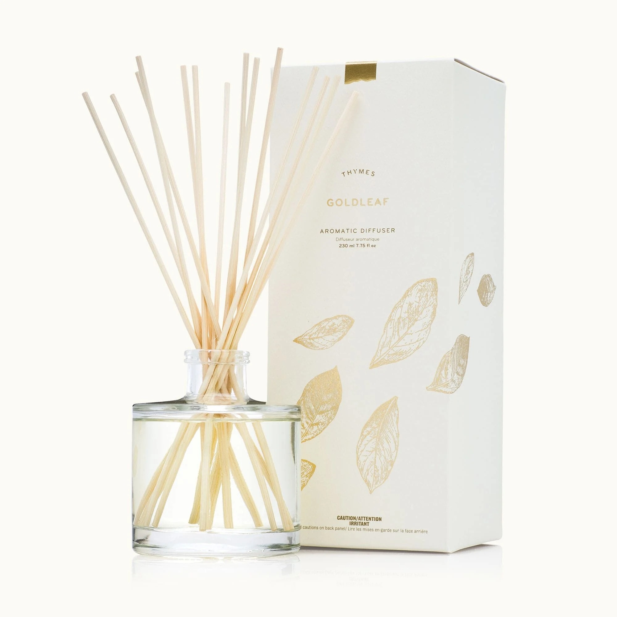 Thymes - Goldleaf Reed Diffuser - Castles & Cottages | Ciao Bella Boutique