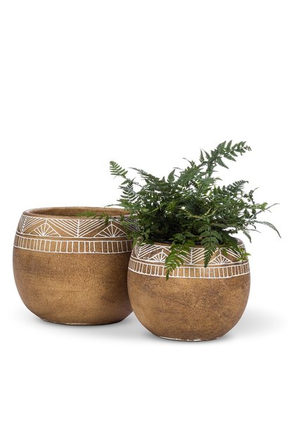 Tribal Band Planter