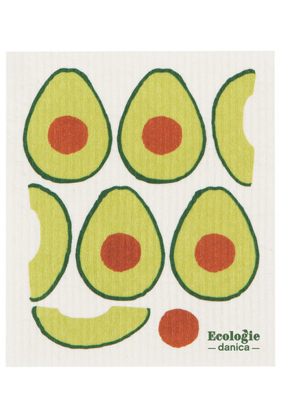 Avocados Swedish Dishcloth