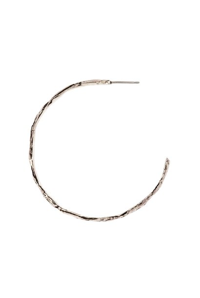 Large Texture Hoops