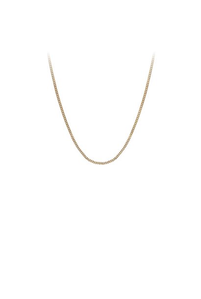 14K Gold Medium Curb Chain