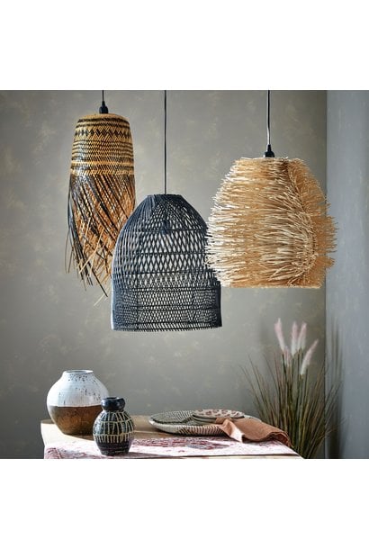 Rattan Fringe Pendant Lamp