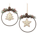 Nutcracker Designs Iron Wreath Ornament