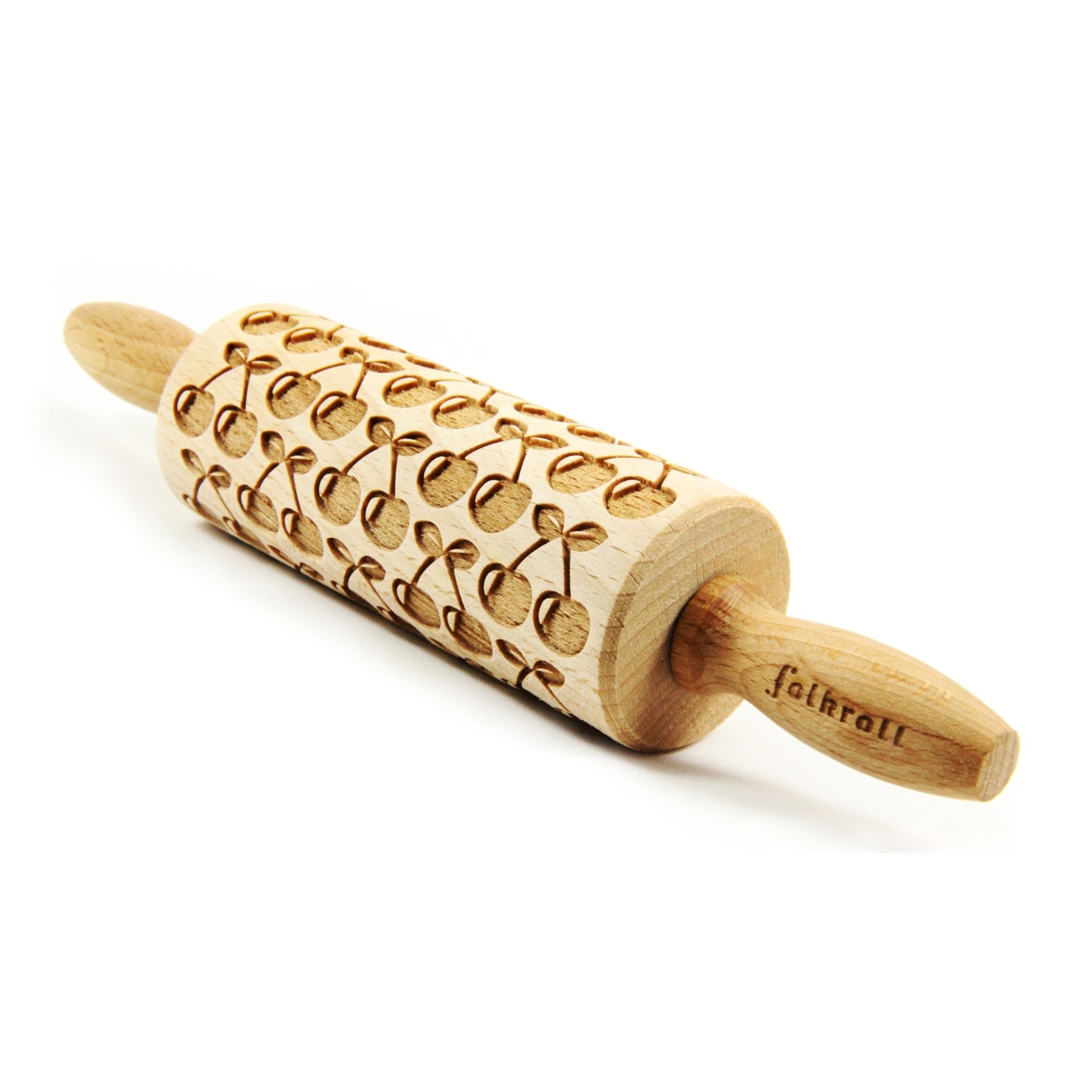 Folkroll Small Engraved Rolling Pin