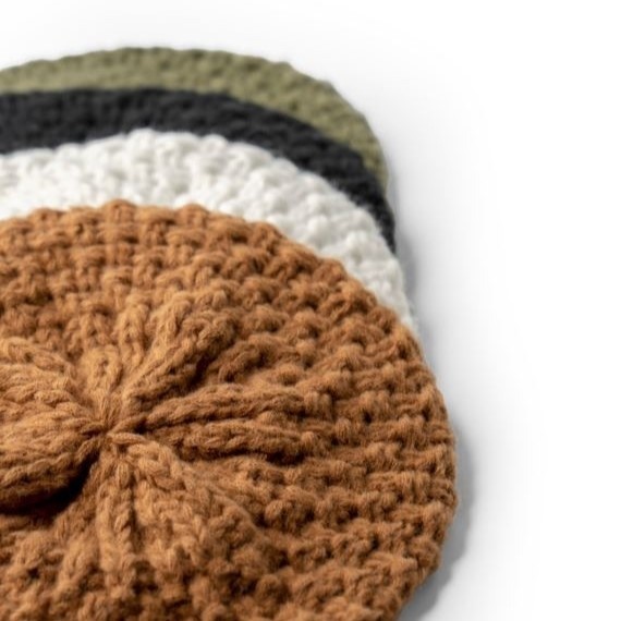 Britt's Knits Everyday Beret - Olive – Sunshine Daydream