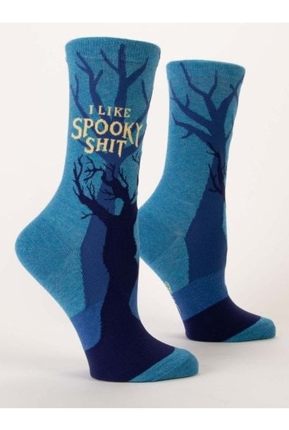 I Like Spooky Shit W- Crew Socks
