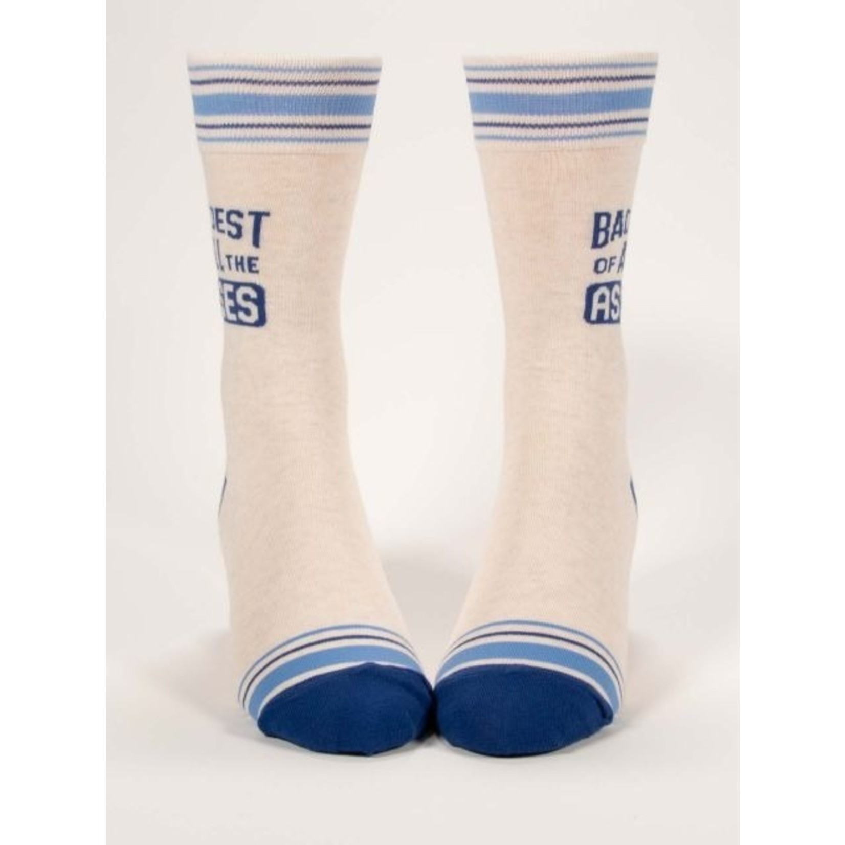 Blue Q Baddest of Asses Men's Crew Socks