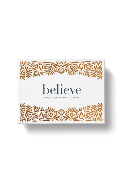 Boxed Note Cards - Believe