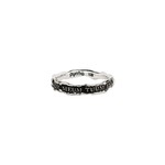 Pyrrha My Heart is Yours Narrow Textured Band Ring