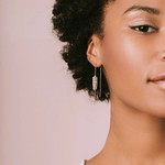 Scout Curated Wears Rectangle Stone Earrings