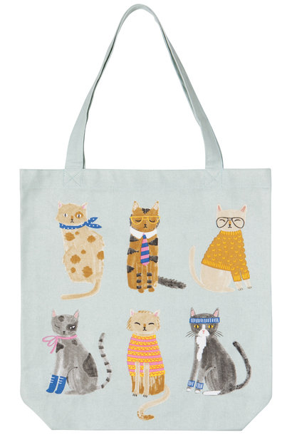 Feline Fine Everyday Tote Bag