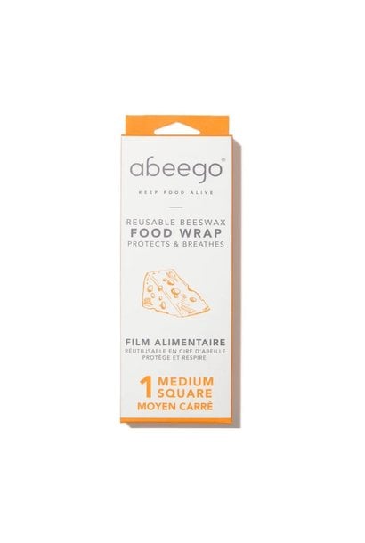 1 Medium Square - Beeswax Food Wrap