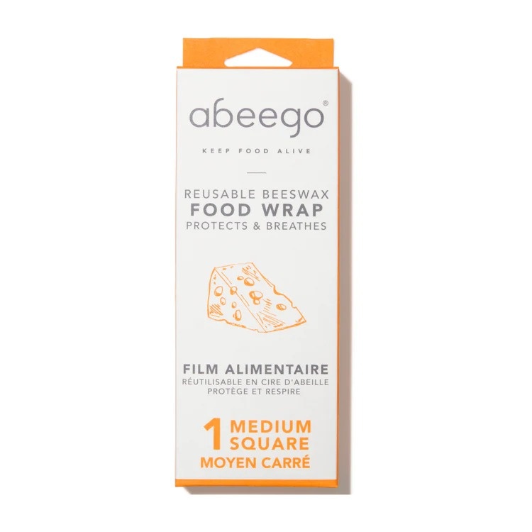 1 Medium Square - Beeswax Food Wrap-1