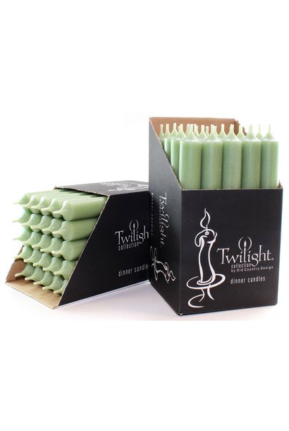 7" Dinner Candle Light Sage