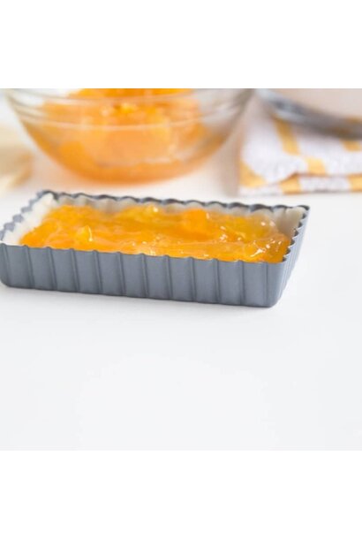 Non-Stick Mini Rectangular Quiche Pan