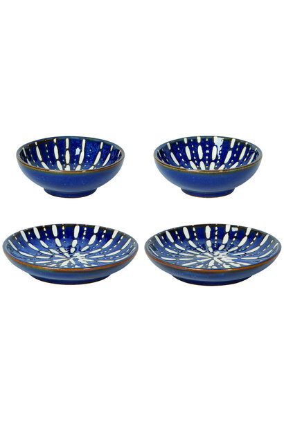 Pulse Pinch Bowls and Dipping Dishes Set/4