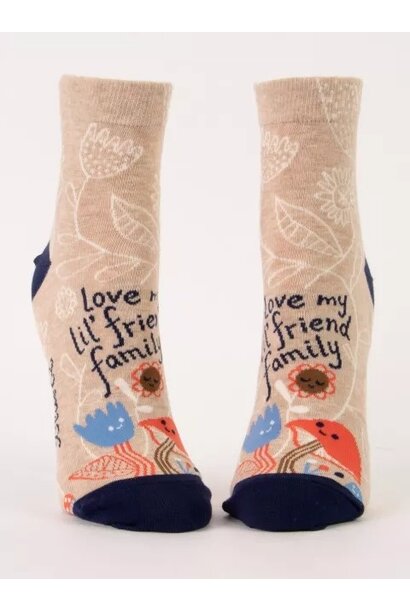 Lil' Friend Family Women's Ankle Socks