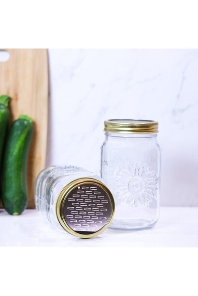 Jar Lid Grater Set