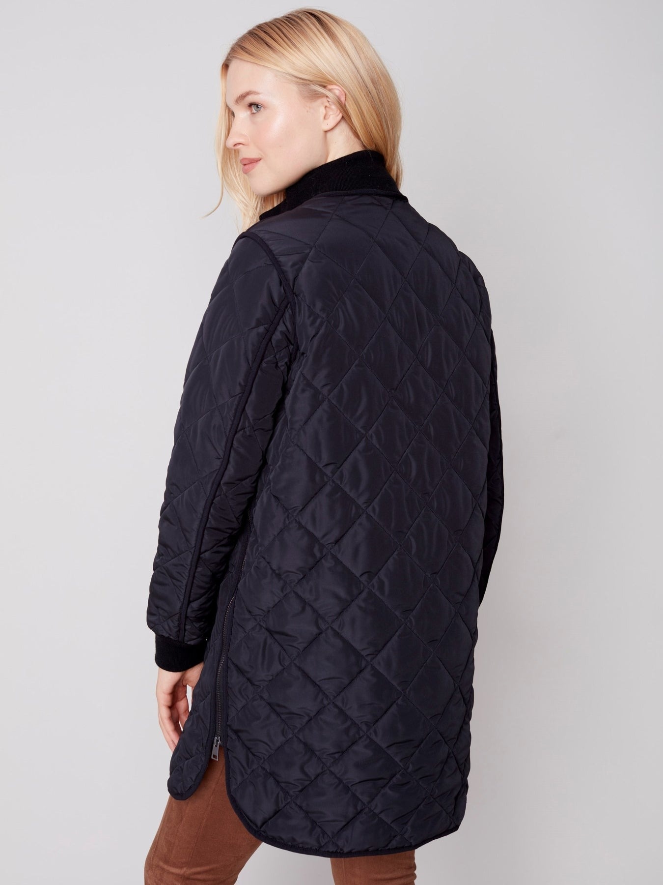 通販限定品 【BAON】 Tabble Short Quilted Coat