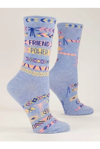 Friend Power Women's Crew Socks