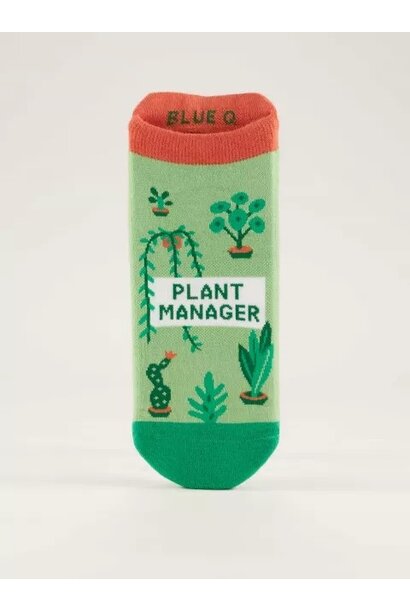 Plant Manager Sneaker Socks