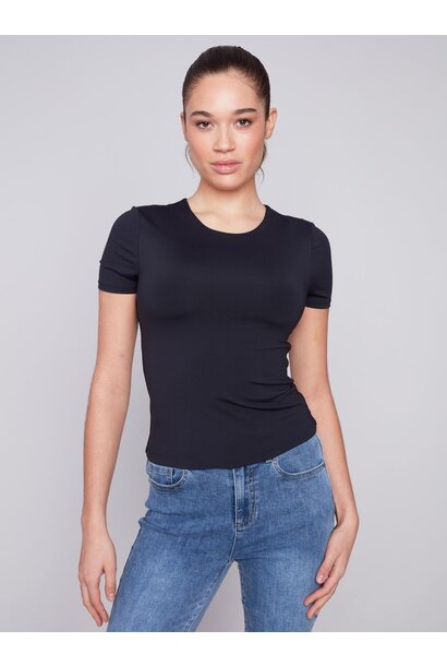 Short-Sleeved Super Stretch Top