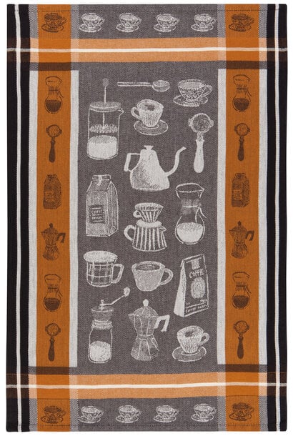 Coffee Break Jacquard Dishtowel