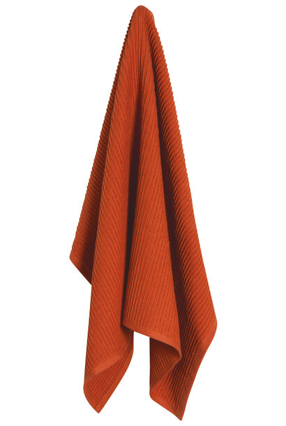Ripple Dishtowel - Rust