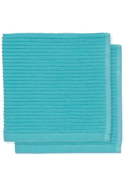 Ripple Dishcloth Set - Bali Blue