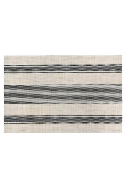 Bistro Stripe Vinyl Placemat