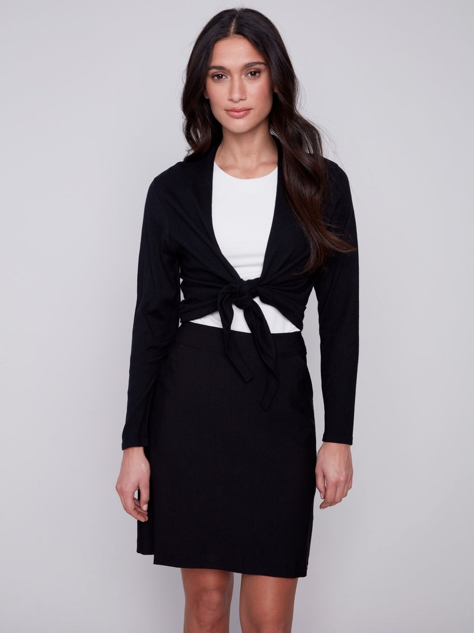 Charlie B Front Tie Bolero