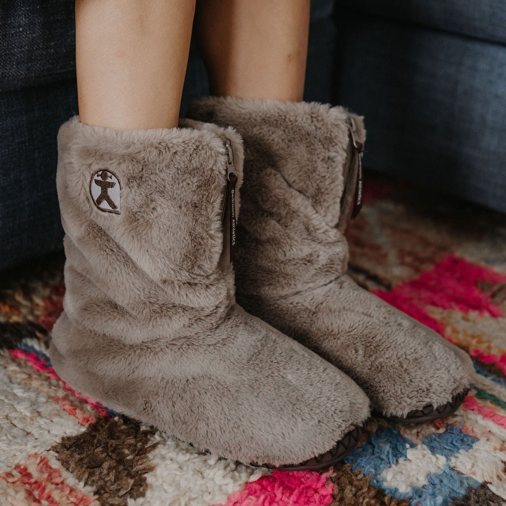 Bedroom Athletics Monroe Faux Fur Slipper Boot