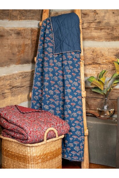 Wandering Rose Throw