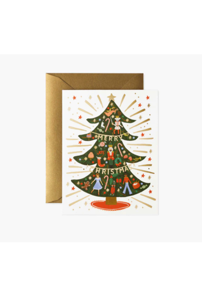 Nutcracker Tree Card
