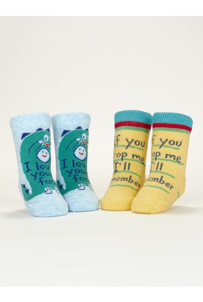 I Love Your Face/ If You Drop Me I'll Remember Baby Socks