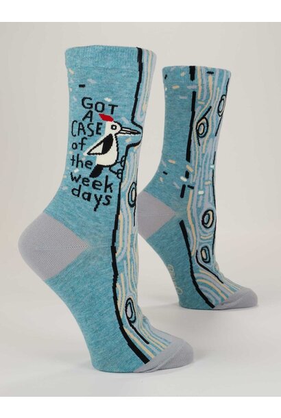 Got A Case Of The Weekdays Women's Crew Socks