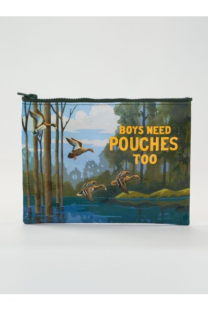 Boys Need Pouches Zipper Pouch