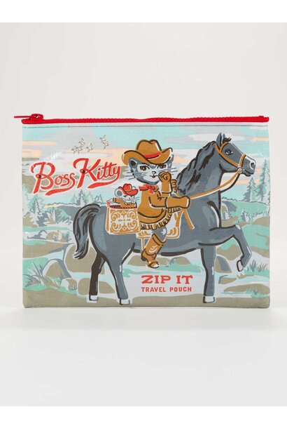 Boss Kitty Zip Bag