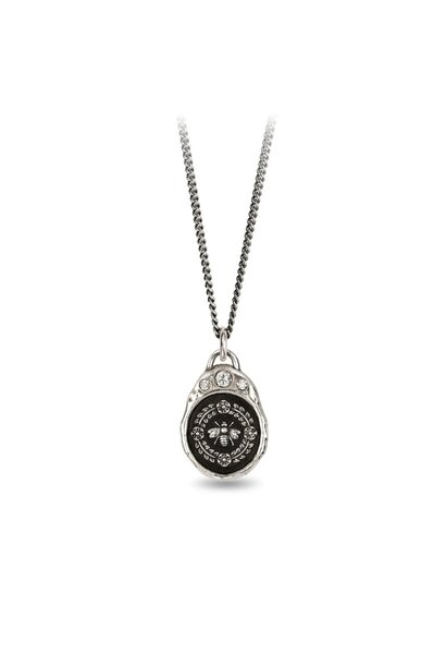 Honeybee Diamond Crown Talisman