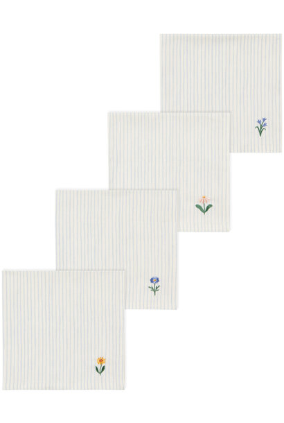 Hand Picked Napkins Set