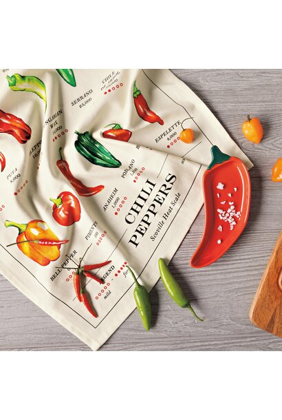 Chili Peppers Dishtowel