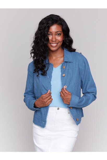 Linen Blend Jacket
