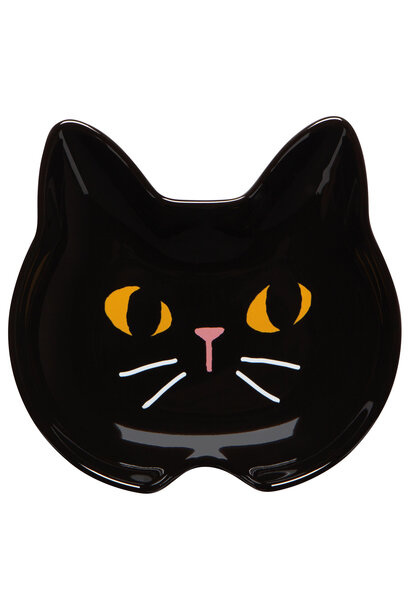 Black Cat Spoon Rest