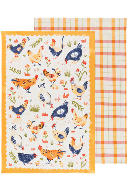 Free Range Dishtowel Set