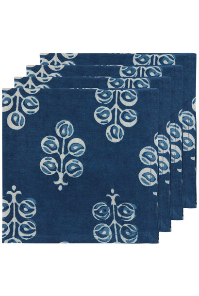 Hawthorn Block Print Napkin Set