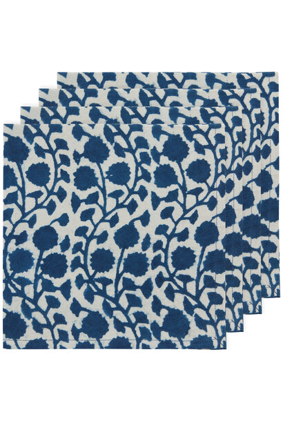 Vinebloom Block Print Napkin Set